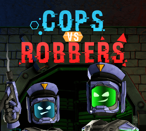 Cops vs Robbers VR game artwork