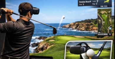 Virtual golf experience