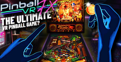 Pinball FX virtual reality experience