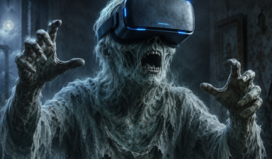 Scary virtual reality experience
